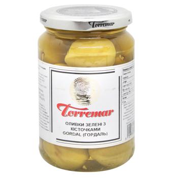 Оливки Torremar Гордал з кісточками 350г - купити, ціни на NOVUS - фото 1