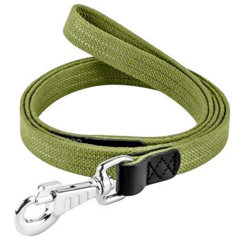 Поводок Collar брезентовый 3м / 25мм зеленый - купить, цены на MasterZoo - фото 1