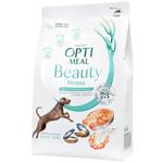 Optimeal Beauty Fitness Dry Food with Seafood for Sterilized Cats 4kg