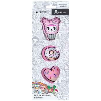 Kite Tokidoki Set of Velcro Badges 3pcs