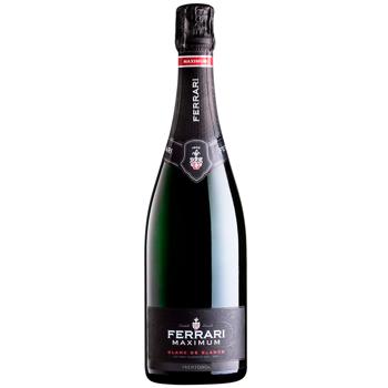 Sparkling wine chardonnay Ferrari 12.5% 750ml cardboard box Italy - buy, prices for WINETIME - photo 1