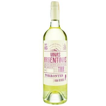 Vinas Argentinas Torrontes White Dry Wine 13.8% 0.75l