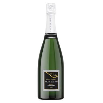 Вино ігристе Mallol Gantois Grand Cru Blanc de Blancs біле сухе 12% 0,75л