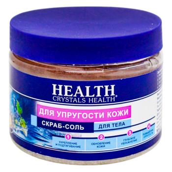 Соль-скраб для тела Crystals Health для упругости кожи 500г