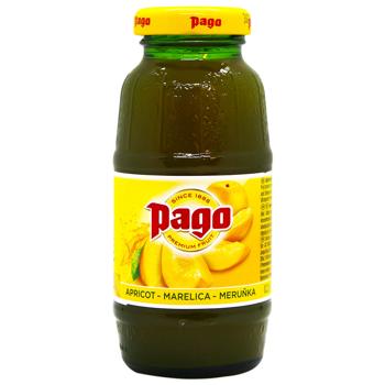 Pago Apricot Nectar 200ml - buy, prices for MegaMarket - photo 1