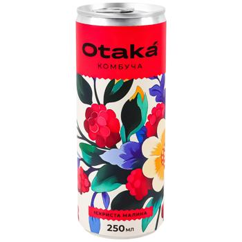 Otaka Sparkling Raspberry Kombucha 250ml - buy, prices for Ideal - photo 1