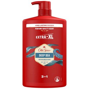Гель для душа и шампунь Old Spice Deep Sea Extra-XL 1л - купить, цены на Таврия В - фото 1
