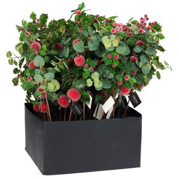 Apples/Pomegranates Decorative Branch 20x7x60cm in assortment - buy, prices for - photo 2