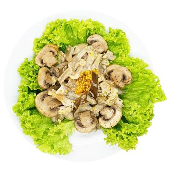 Салат из свиного языка, грибов и малосольных огурцов - купить, цены на Таврия В - фото 2