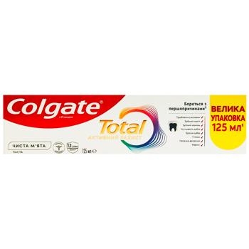 Зубна паста Colgate Total 12 Чиста М'ята 125 мл - купити, ціни на МегаМаркет - фото 2