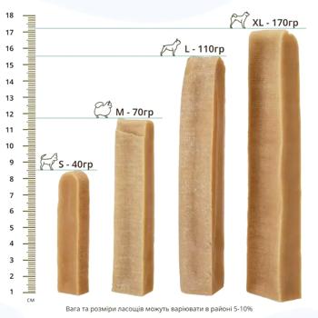 Ласощі для собак HealthyDoggo Himalayan Cheese з гімалайським сиром L 110г - купити, ціни на MasterZoo - фото 6