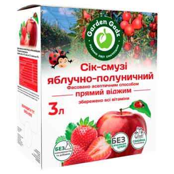 Gadz Apple-Strawverry Juice Smoothie 3l