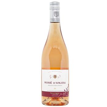 Вино Pierre Chainier Rose d'Anjou полусухое розовое 10.5% 0,75л - купить, цены на КОСМОС - фото 1