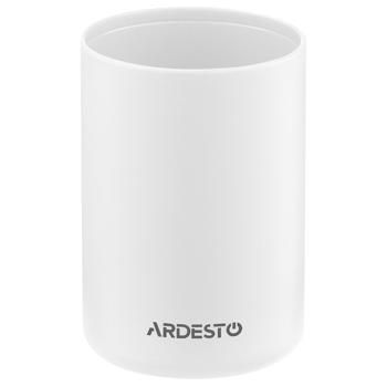 Набор для ванной комнаты Ardesto Minimalism белый 3 предмета 360мл - купить, цены на - фото 3