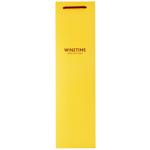 Winetime Yellow Paper Bag 12x43x11.1cm