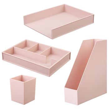 Auchan Set of Vertical Pink Trays A4 - buy, prices for Auchan - photo 2