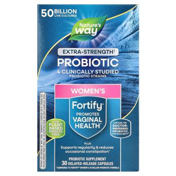 Nature's Way Fortify Women's Probiotic + Prebiotic Delayed Relese 50 Billion CFU 30 capsules - buy, prices for - photo 3