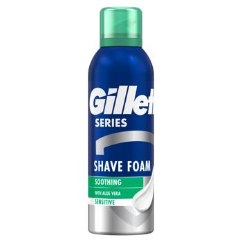 Gillette Series Sensitive Skin Shaving Foam 200ml - buy, prices for - photo 2