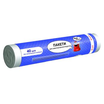 Vash Byudzhet Polyethylene Packages for Freezing 40pcs