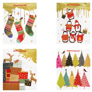 Greenwich Gift Bag 32х26х10cm in Assortment