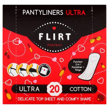 Flirt Fantasy Ultra Cotton Daily Pantyliners 20pcs - buy, prices for - photo 4