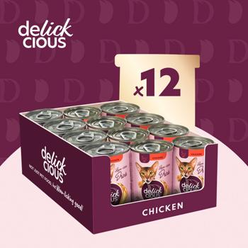 Delickcious Drink with Chicken for Cats 140g - buy, prices for - photo 4