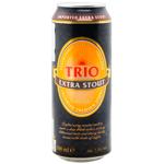 Пиво Trio Stout Extra темное фильтрованное 7,2% 0,5л