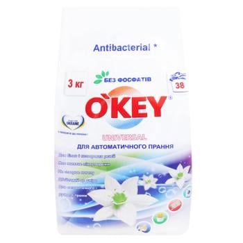 O'key Automatic Washing Powder without Phosphates 3kg