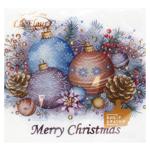 Серветки столові La Fleur Ніжність Різдва 2-шарові 33*33см 16шт