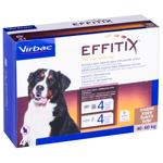 Virbac Effitix Drops on Withers for Dogs from 40 to 60kg from External Parasites 402mg/3600mg 1 pipette