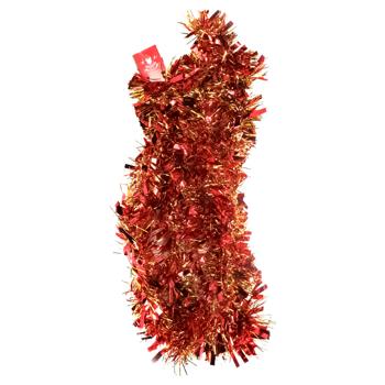 Greenwich Multicolored Tinsel Garland 9cm 2m