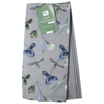 Набір кух. рушник. HomeLine 2шт. 40Х60см Конюшина - купити, ціни на КОСМОС - фото 1