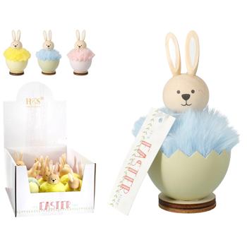 Прикраса Кролик в яйці в асортименті - купити, ціни на КОСМОС - фото 1