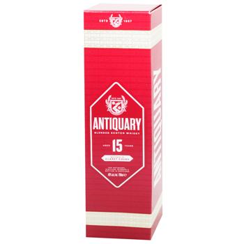 Antiquary 15yo Whisky 40% 0.7l - buy, prices for WINETIME - photo 2