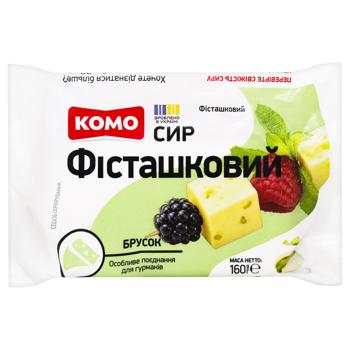 Komo Pistachio Cheese 50% 160g - buy, prices for MegaMarket - photo 1