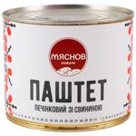 Pate Miasnov lokachi liver canned 525g can Ukraine