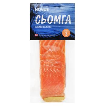 Novus Light-Salted Atlantic Salmon Piece Fillet with Skin 180g