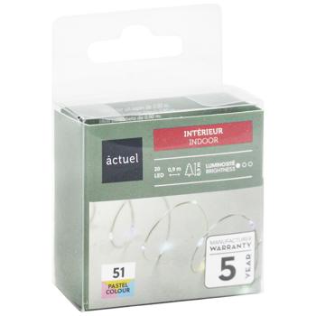 Гирлянда Actuel 20LED на батарейках 1,05м - купить, цены на - фото 3