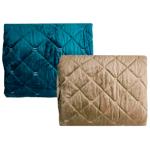 Malloory Home Velour Bedcover 160x210cm in Assortment