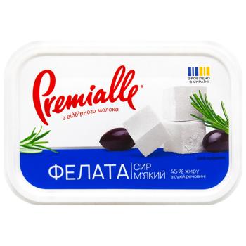 Сыр Premialle Фелата 45% 160г - купить, цены на Auchan - фото 3