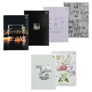 Interdruk UV Mix Checkered Notebook A4 60 sheets - buy, prices for ULTRAMARKET - photo 1