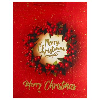 Angel Gifts New Year's Paper Bag 31*40*12cm - buy, prices for MegaMarket - photo 3