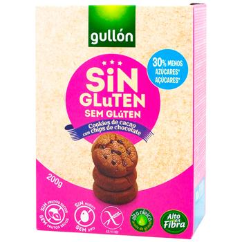 Печенье Gullon Mini Galleta с кусочками шоколада 200г - купить, цены на Grono - фото 1