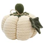 Pumpkin Cream Decorative Product 25cm