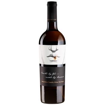 Shabo Iukuridze Family Exclusive Release Telti-Kuruk White Dry Wine 9-14% 0.75l - buy, prices for WINETIME - photo 1