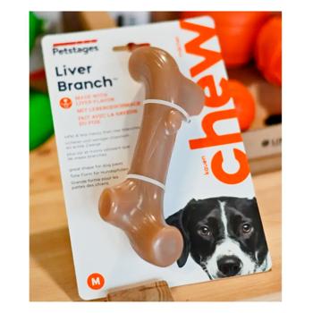 Petstages Liver Branch Liver Scented Toy for Dogs 17cm - buy, prices for MasterZoo - photo 3