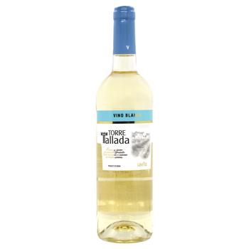 Torre Tallada Blanco White Dry Wine 11-12% 0.75l - buy, prices for MegaMarket - photo 1