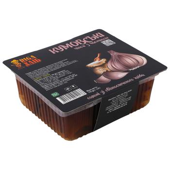 Чипсы хлебные Riga Хлеб Кумовские с чесноком 110г - купить, цены на Чудо Маркет - фото 2