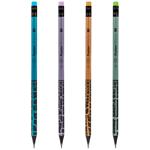 Yes Fusion Pencil with Eraser 4 colours