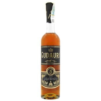 Gudauri Cognac 5 Years 40% 0.5l - buy, prices for AlcoHub - photo 1